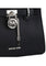 Michael Kors Hamilton Small Satchel (Silver Hardware) - Black