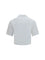 Versace Cropped cotton poplin Shirt - Optical White