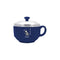 Zebra Stainless Steel Double Wall Bowl With Lid, 0.4L, Dark Blue