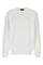 White Cotton Sweatshirt