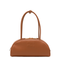 Beau Medium Calfskin Bowling Bag - Cognac