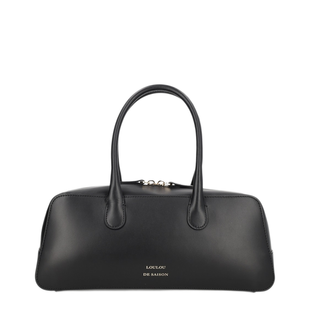 SETH Mini Calfskin Handbag - Black