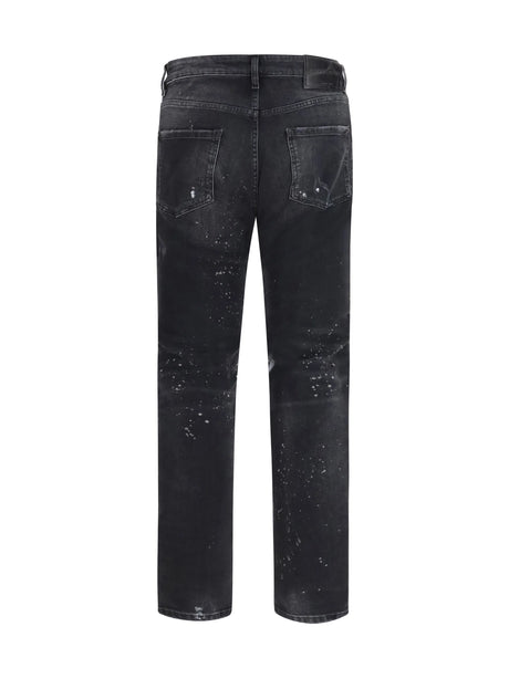 Dsquared2 Teddy dark wash stretch denim Jeans - Black