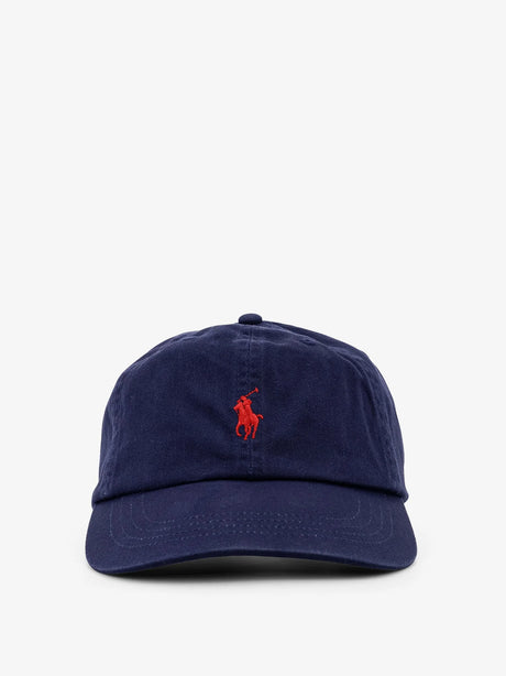 Polo Ralph Lauren Baseball Cotton Hat - Newportnavyrlred