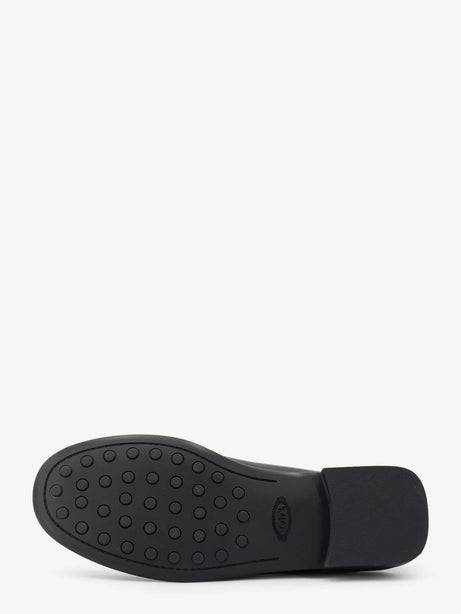 Tod'S Leather loafers with Gommini detail on the back - Nero