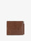 Tom Ford T-Line Money Clip Leather Wallet - Caramel