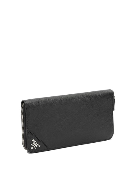 Prada Saffiano leather wallet - Black