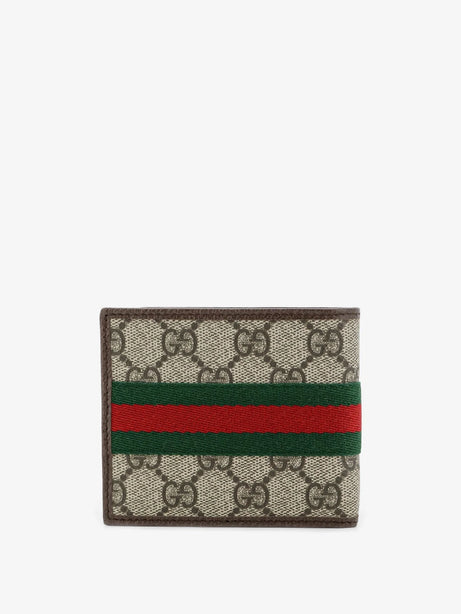 Gucci Coated canvas wallet with GG motif - Oldbebnacerovrv