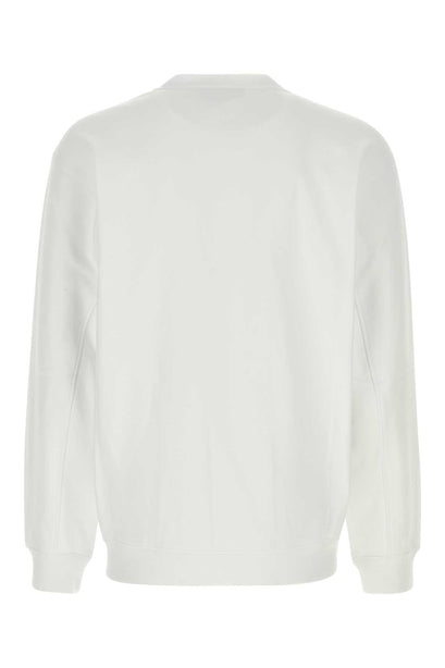 White Cotton Sweatshirt