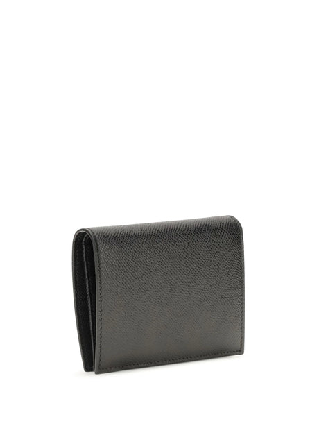 Ferragamo Gancini calfskin Wallet - Black