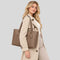 COACH Station Tote Bag In Crossgrain Leather Dark Stone RS-CCD71