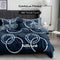 Hillcrest I 988TC ComfyLux I Printed Bedding Collection I Fitted Sheet Set I Summer Blanket