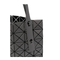 Prism Matte Small PVC Tote - Charcoal Grey