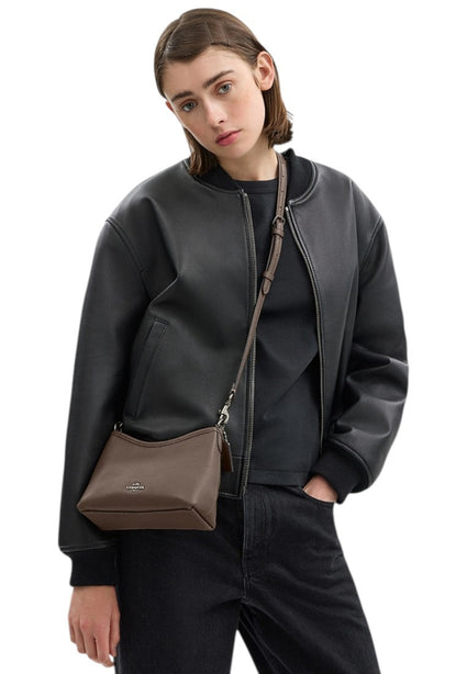 Coach Laurel Small Shoulder Bag - Dark Stone