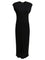 Ami Paris Long sheath dress - Black