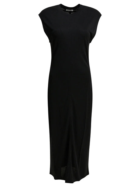 Ami Paris Long sheath dress - Black