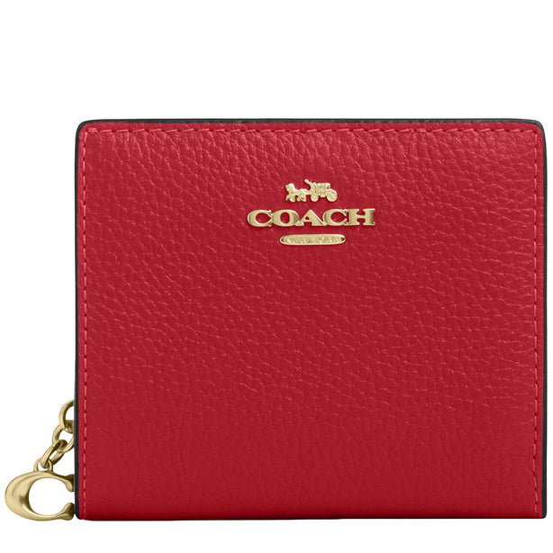 Coach Snap Wallet - Poppy C2862