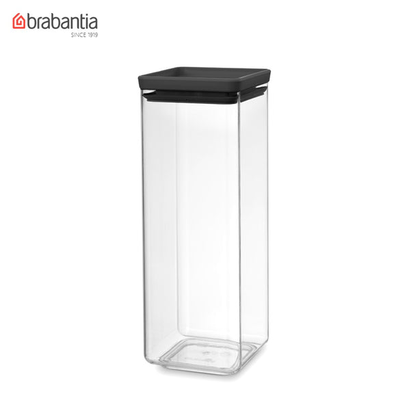 Brabantia Tasty+ Stackable Square Canister, 2.5 L