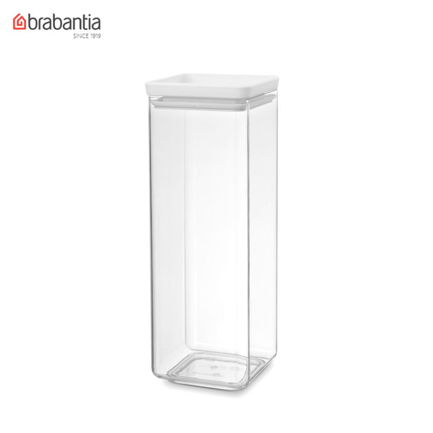 Brabantia Tasty+ Stackable Square Canister, 2.5 L