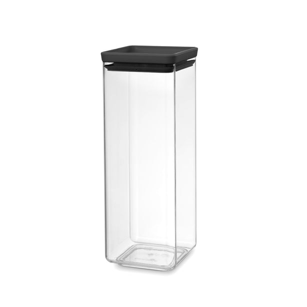 Brabantia Tasty+ Stackable Square Canister, 2.5 L