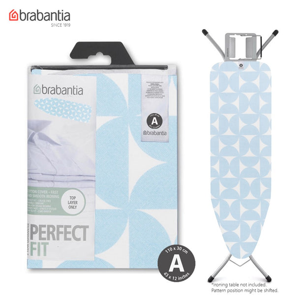 Brabantia PerfectFit Ironing Board Replacement Cover Top Layer, A, 110 x 30 cm