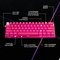 Logitech G Pro X 60 Lightspeed Bluetooth Wireless 60 Percent Keyboard Magenta (Gx-Brown)