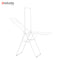 Brabantia Hangon Clothes Drying Rack with Rod, Stainless-steel, 25 m Capacity