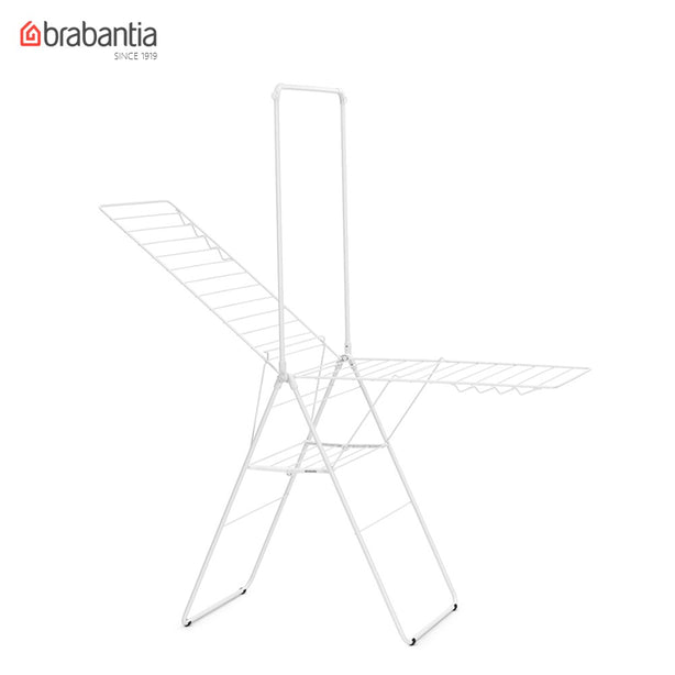 Brabantia Hangon Clothes Drying Rack with Rod, Stainless-steel, 25 m Capacity