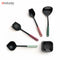 Brabantia Tasty+ Kitchen Utensils Set with Stand (Soup Ladle, Serving Spoon, Skimmer, Spatula with Fork and Stand), Set of 5