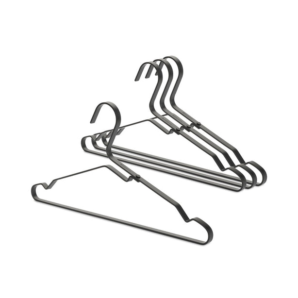 Brabantia Aluminium Clothes Hanger, Set of 4
