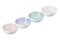 Le Creuset Vancouver Cereal Bowl 16cm Set of 4 Meringue/Shell Pink/Powder Purple/Water Green
