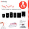 Brabantia PerfectFit Roll Pack Bin Liner Bags, B, 5 L x 20 Bags, Roll Pack