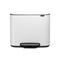 Brabantia Bo Pedal Bin, 2x Inner Buckets, 11 + 23 L