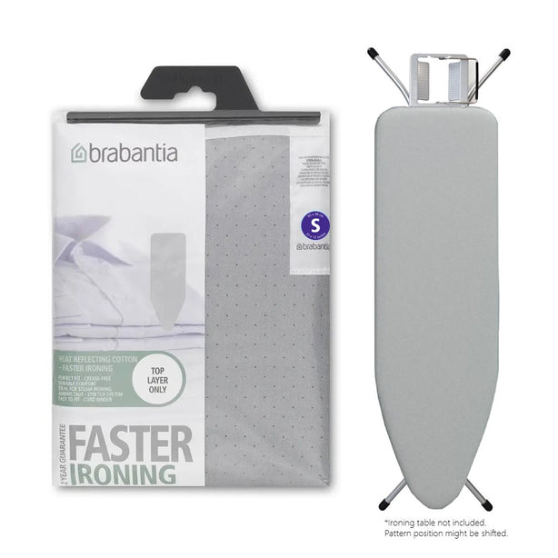 Brabantia PerfectFit Ironing Board Replacement Cover Top Layer, S, 95 x 30 cm