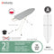 Brabantia PerfectFit Ironing Board Replacement Cover Top Layer, A, 110 x 30 cm