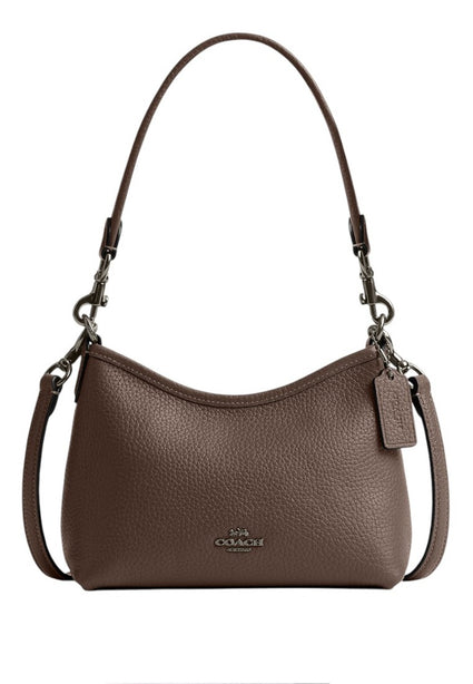 Coach Laurel Small Shoulder Bag - Dark Stone