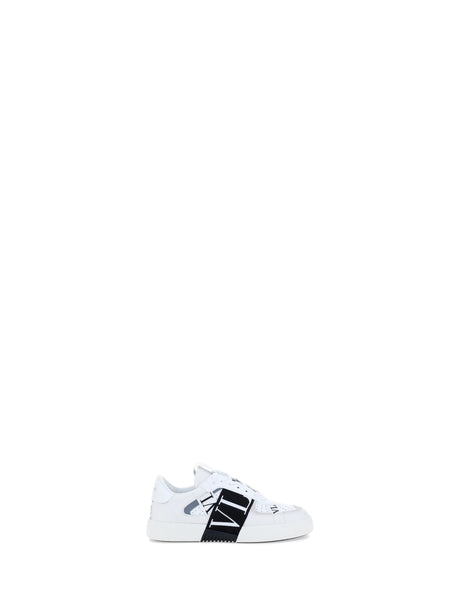 Valentino Garavani Low-Top Sneakers - White/Black-Bia/Bia/Ice/Bia-Ne