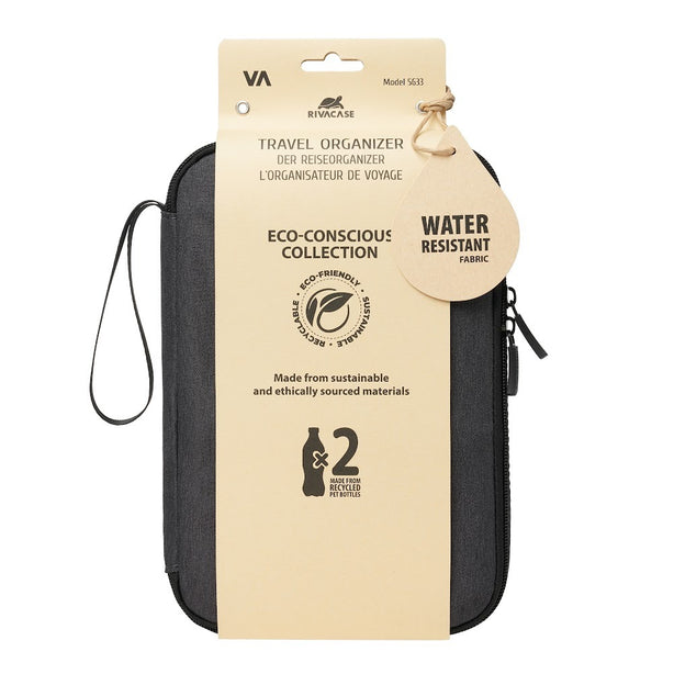RIVACASE Suzuka 5633 Travel Organizer - Black