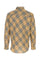 Beige Roland Check Shirt
