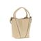 Spin Small Calf Leather Tote - Petal Beige