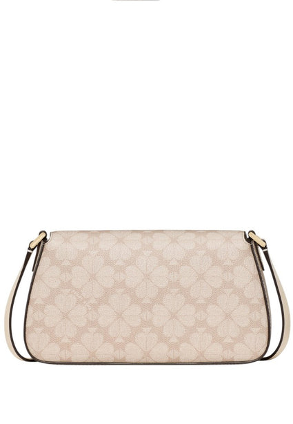 Kate Spade Sutton Spade Flower Mini Crossbody Bag - Dark Beige