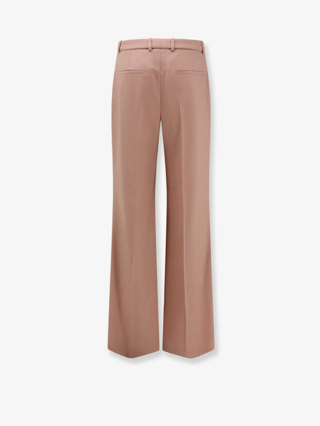 Chloe' Cotton trousers - Coffee Pink