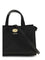 Burberry Mini Cotswolds Check Top Handle Bag - Black