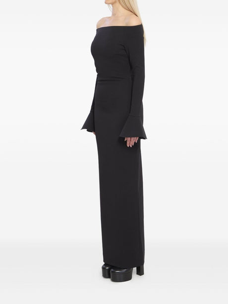 Anica Maxi Dress in Black
