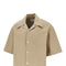AMI Cotton gabardine bowling shirt