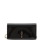 Bettina Patent Calf Leather Clutch - Black