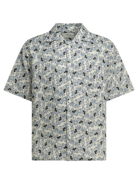 Prada Casual floral shirt - Light Blue