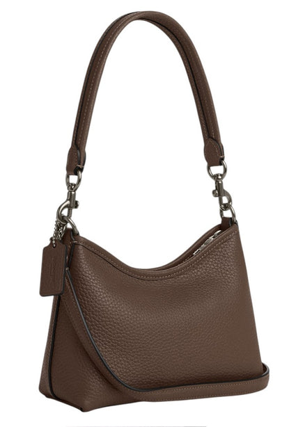 Coach Laurel Small Shoulder Bag - Dark Stone