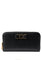 Kate Spade Morgan Bow Embellished Zip Around Continental Wallet - Black