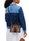Coach Andrea Carryall Bag In Signature Jacquard - Maple